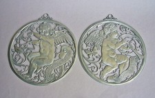 2 x Zinnbild musizierende