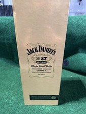 Jack Daniels Gold No.27 - Karton mit Flasche leer Deko