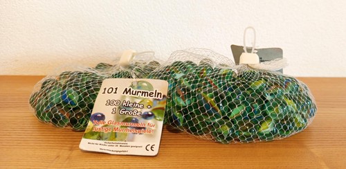 Klassische grüne murmeln - klassische,