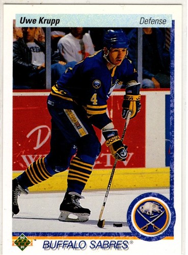 1990 upper deck hockey - hockey, uwe