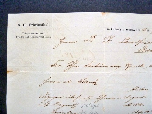 Grünberg schlesien 1889 - grÜnberg/schlesien,