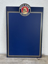 Paulaner Brauerei München Oktoberfest ältere Reklame Schreibtafel Kreidetafel