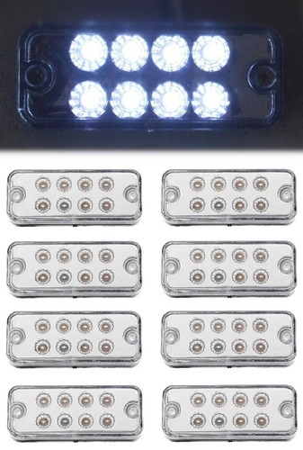 24v led weiß - 8x,