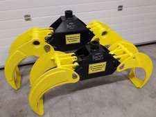 Verladezange Holzzange Forstzange Holzgreifer Hydraulisch Greifer 1,00m - 1,25m