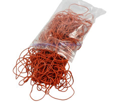 Gummiringe rot 100mm 100g