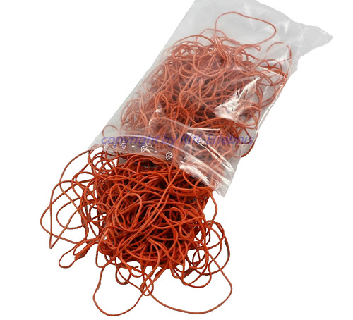 Gummiringe rot 100mm 100g