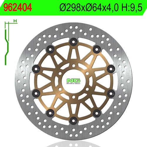 962404 bremsscheibe vorne - 962404, ng