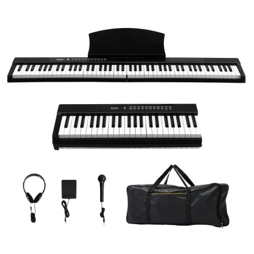Glarry piano tasten mit - e,