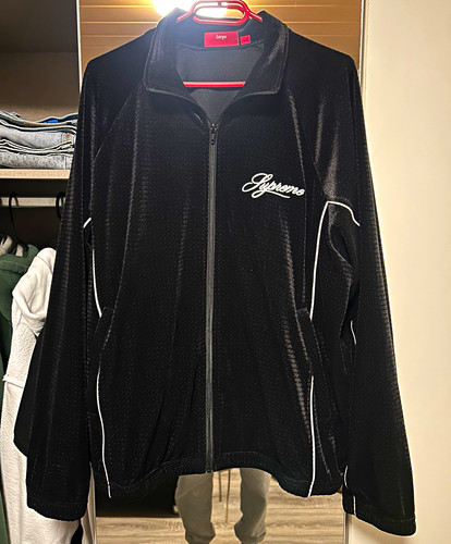 Supreme velour mesh track - velour,
