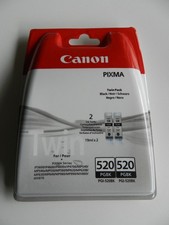 CANON TWIN PACK PGI-520 PIXMA IP3600 Tintenpatrone schwarz Original PGI520PGBK