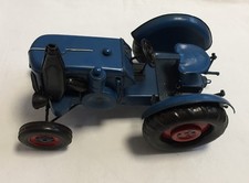 Vintage Blech-Traktor Lanz Post War 1950 blau
