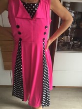 Elegantes Cocktail- Kleid  im 50er Jahre Stil / Hochzeit /karneval/ Gr. ca 38/40