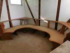 Eckbankgruppe mit passenden Sitzkissen und Rückenlehne zur Abholung 