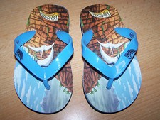 Dinosoles * Flipp Flopp * Badelatschen * Badeschlappen * Gr. 27/28 * wie NEU *