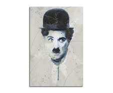 60x90cm Charlie Chaplin Aqua