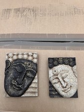 2x Buddha Wandrelief |