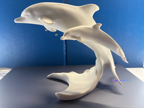 Delphine weiße figur ca - weiße,