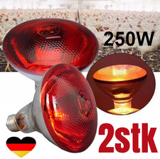 2x Infrarot Wärmelampe 250W