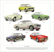 Fine Art Print mit CLASSIC BMW