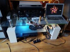 couchtisch weiß modern mit Glasplatten 1m x 0,60m