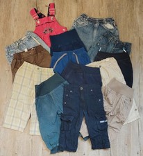 Jungen Kleidung Baby Hose lang 14x Jeans Cord Latzhose Set Paket 74 80 H&M 