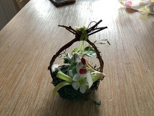 Anhänger Ostern, Huhn im Nest