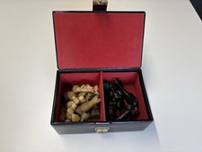 Schachfiguren Büffelhorn Mit