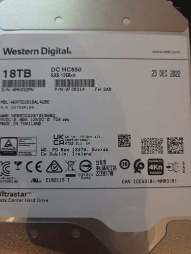 Western digital ultrastar - digital, dc