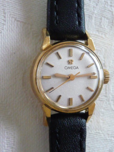 Omega vintageuhr gold18kt - vintageuhr, eine