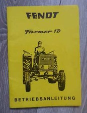 Fendt Farmer 2 (FW139) Betriebsanleitung