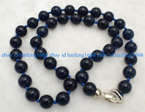 Natürlich 10mm schwarz - natürlich, blau