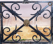 SCHMIEDEEISEN TOR TÜR OFEN