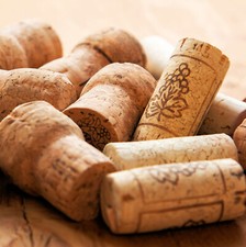 50 Korken Flaschenstopfen Wein Kork Korkstopfen Basteln Naturkork Deko