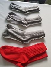Gr.44/45 Norweger Boots Socken warme Strümpfe Wollsocken Wintersocken Wolle 