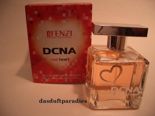 Dcna red heart damen edp - heart,