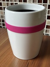 Emsa Travel Cup Ceramics Isolierbecher weiß/himbeer  - Keramikbeschichtung 0,2l
