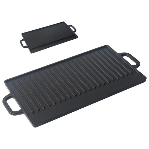 Grillplatte aus gusseisen - aus,