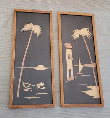 Strohbilder ddr maritim - 2x,