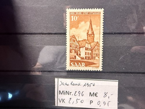 Saarland 1950 296 - saarland, **