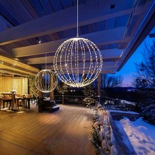 LED Drahtkugel Leuchtkugel