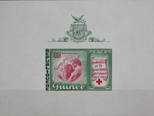 Guinea 1963 block 100 jahre - guinea,