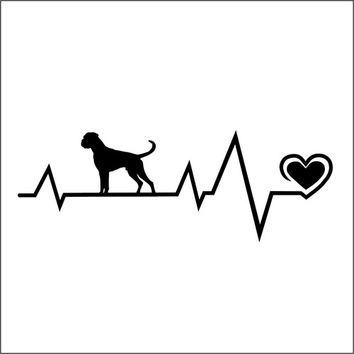Boxer hund aufkleber auto - hund,