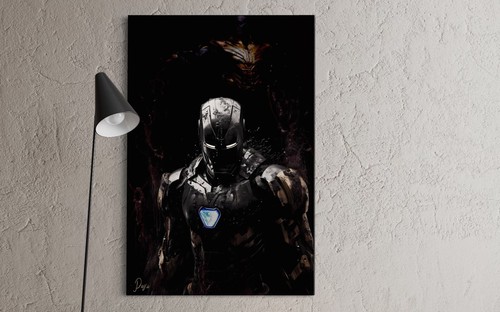 Iron man leinwandbild - iron,