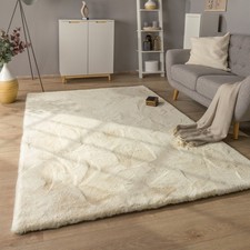 Hochflor Teppich Wohnzimmer