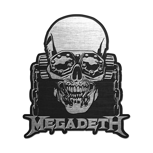 Megadeth pin vic rattlehead - megadeth,