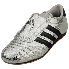 adidas Damen Taekwondo-Fashion Sneaker Silber Schwarz