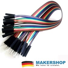 Jumper Wire Steckbrücken Steckbrett Kabel 20p male female männlich weiblich