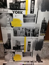 Papiertapete AS LUTECE 9 x 51137202 (9Rollen) New York look Gelb Schwarz Weiß