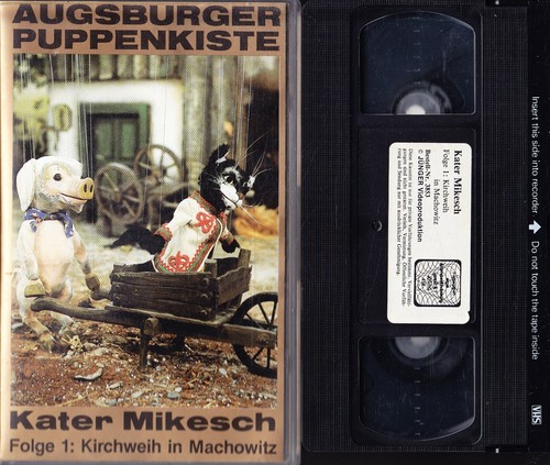 Vhs kater mikesch - vhs,