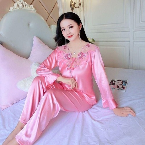 2pcs damen satin - damen,